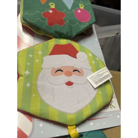 Sunny Days Christmas Tree Crinkle Book Plush Activity & Teether Baby Toy - Picture 3 of 5